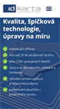 Mobile Screenshot of id-karta.cz